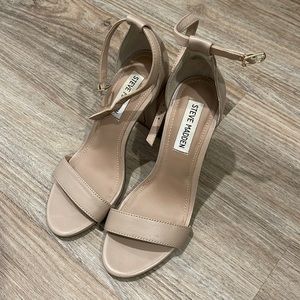 Steve Madden Carson heel with ankle strap size 6.5